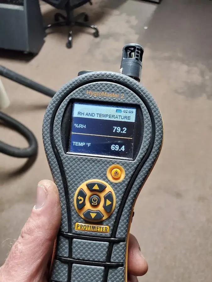 Moisture meter humidity assessment for Fire & Smoke Damage Restoration in Belding